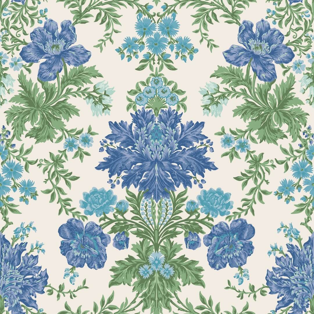 Tapeta roślinny ornament Cole & Son 128/7035 Poppies Classics Collection Vol.II
