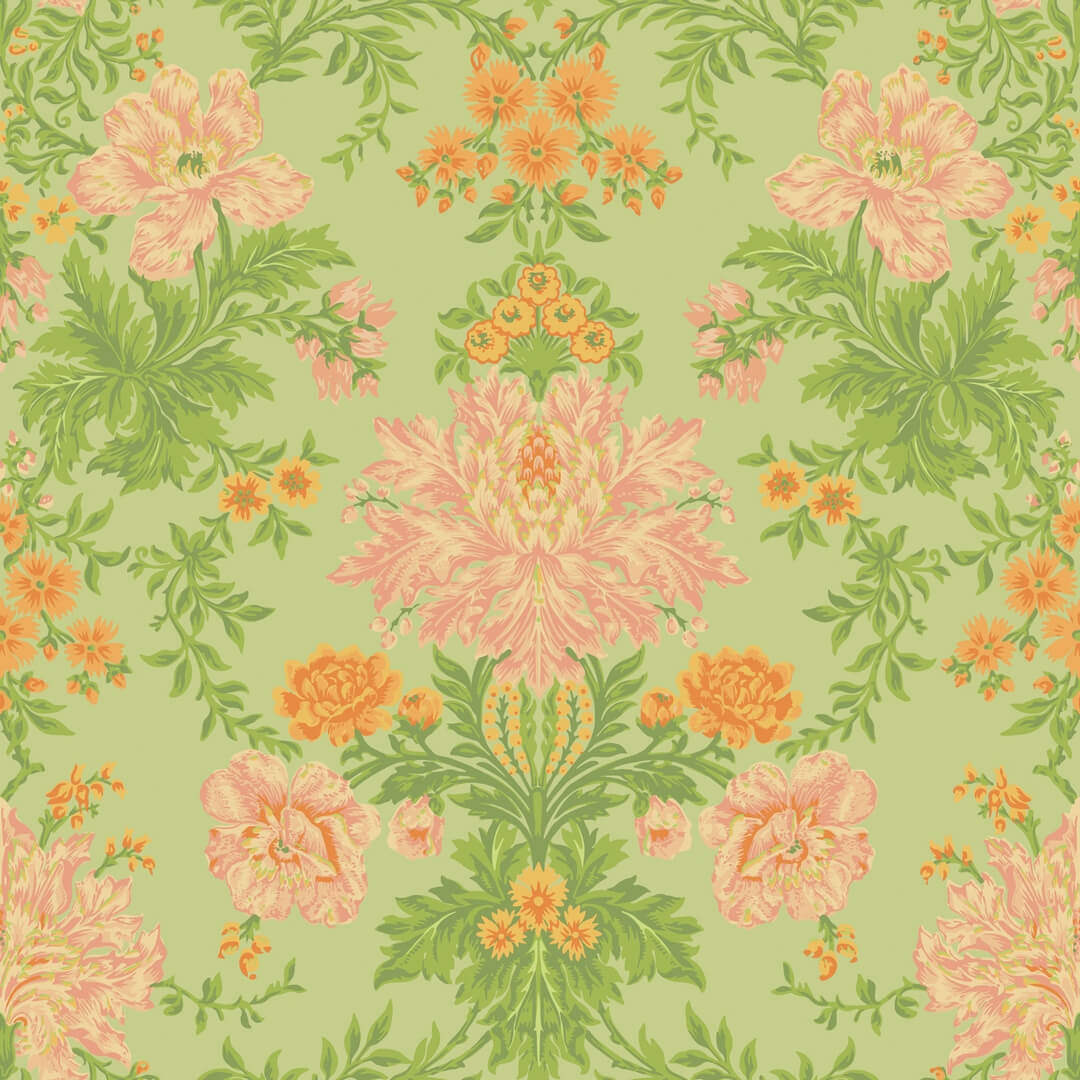 Tapeta roślinny ornament Cole & Son 128/7036 Poppies Classics Collection Vol.II
