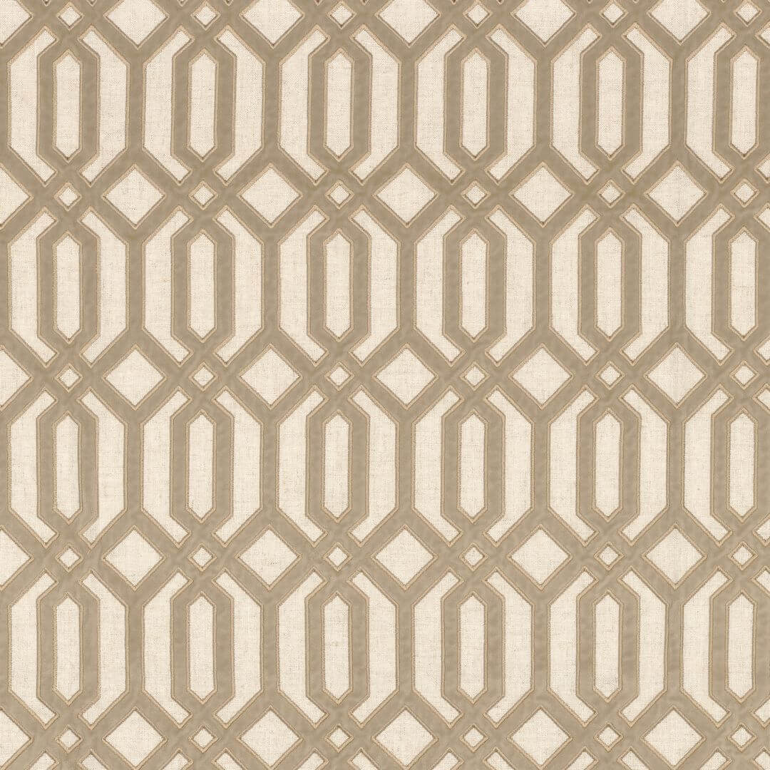 Tkanina z aksamitnym wzorem Casamance 10610267 Vibrations Murmures