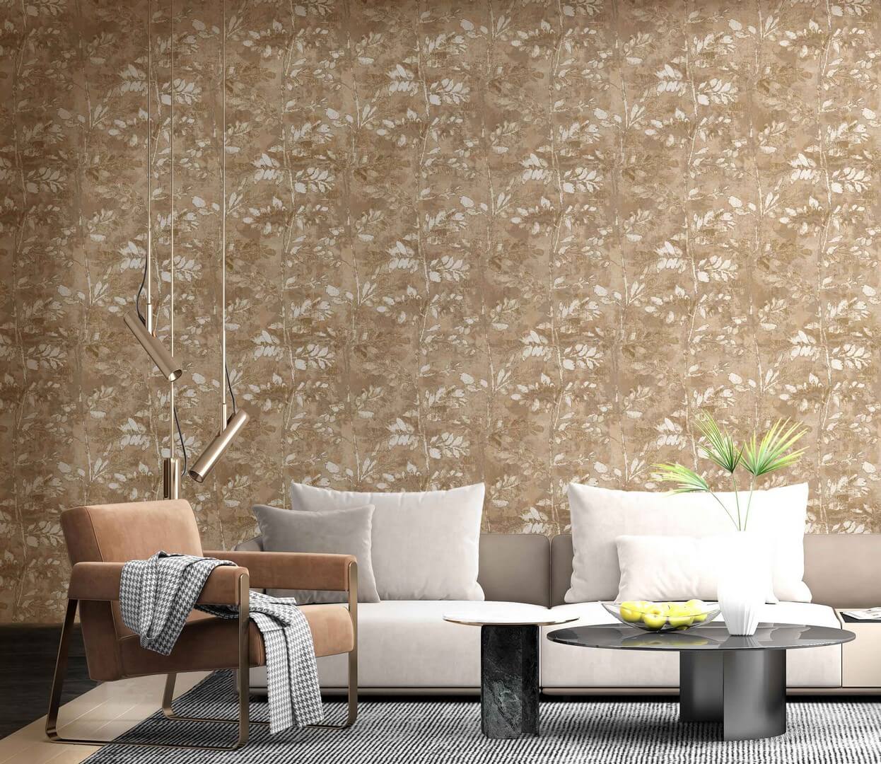 1 szt / 24H Tapeta roślinna Cristiana Masi 43809 Terra - 106 cm szer.