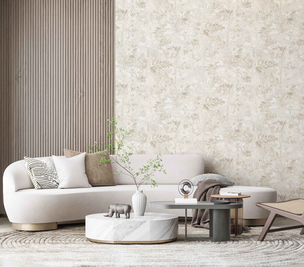 1 szt / 24H Tapeta roślinna Cristiana Masi 43809 Terra - 106 cm szer.