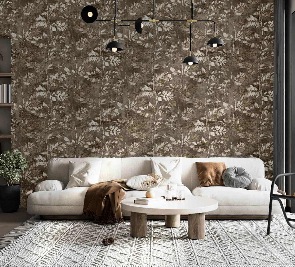 1 szt / 24H Tapeta roślinna Cristiana Masi 43809 Terra - 106 cm szer.
