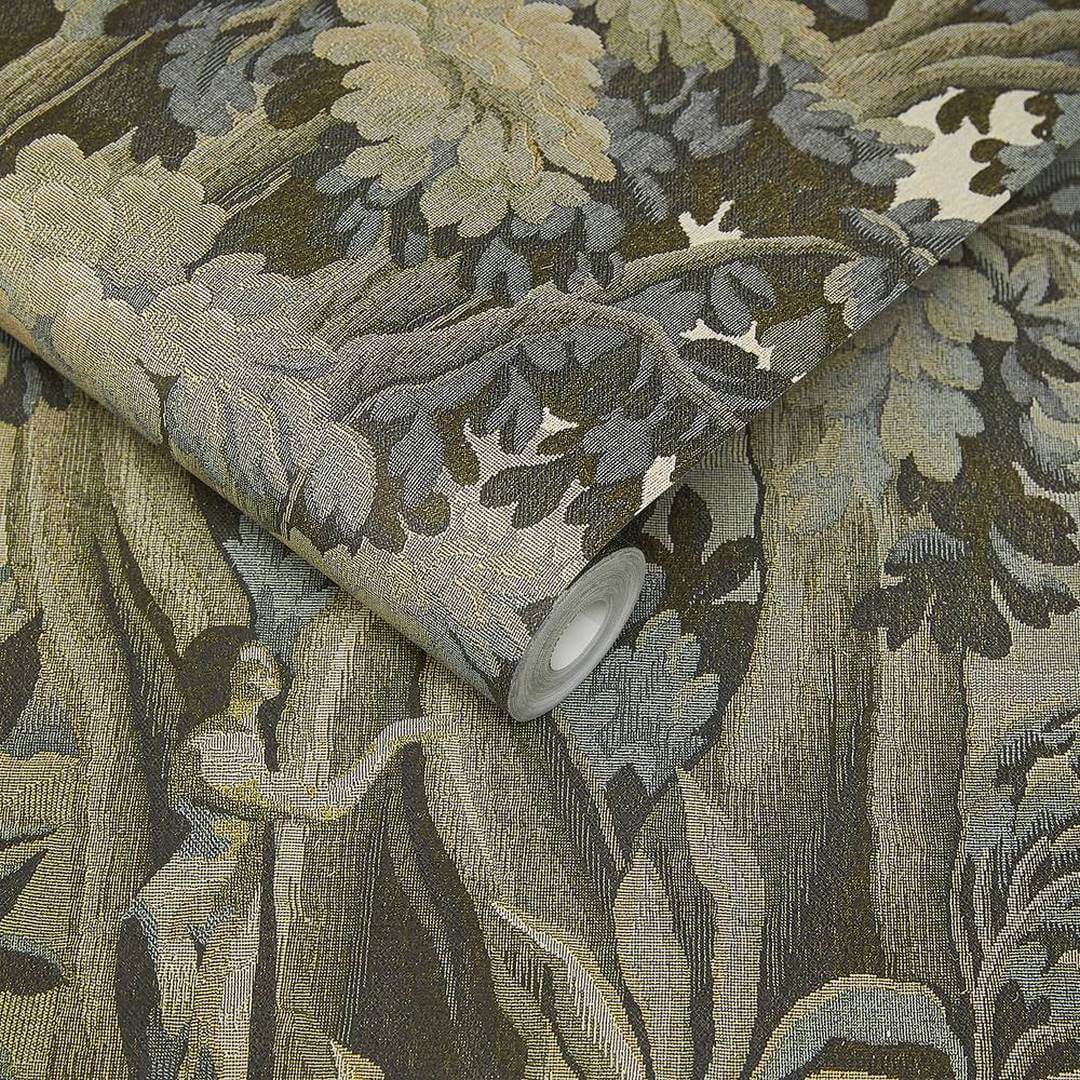 Tapeta leśny krajobraz House of Hackney Plantasia Sage