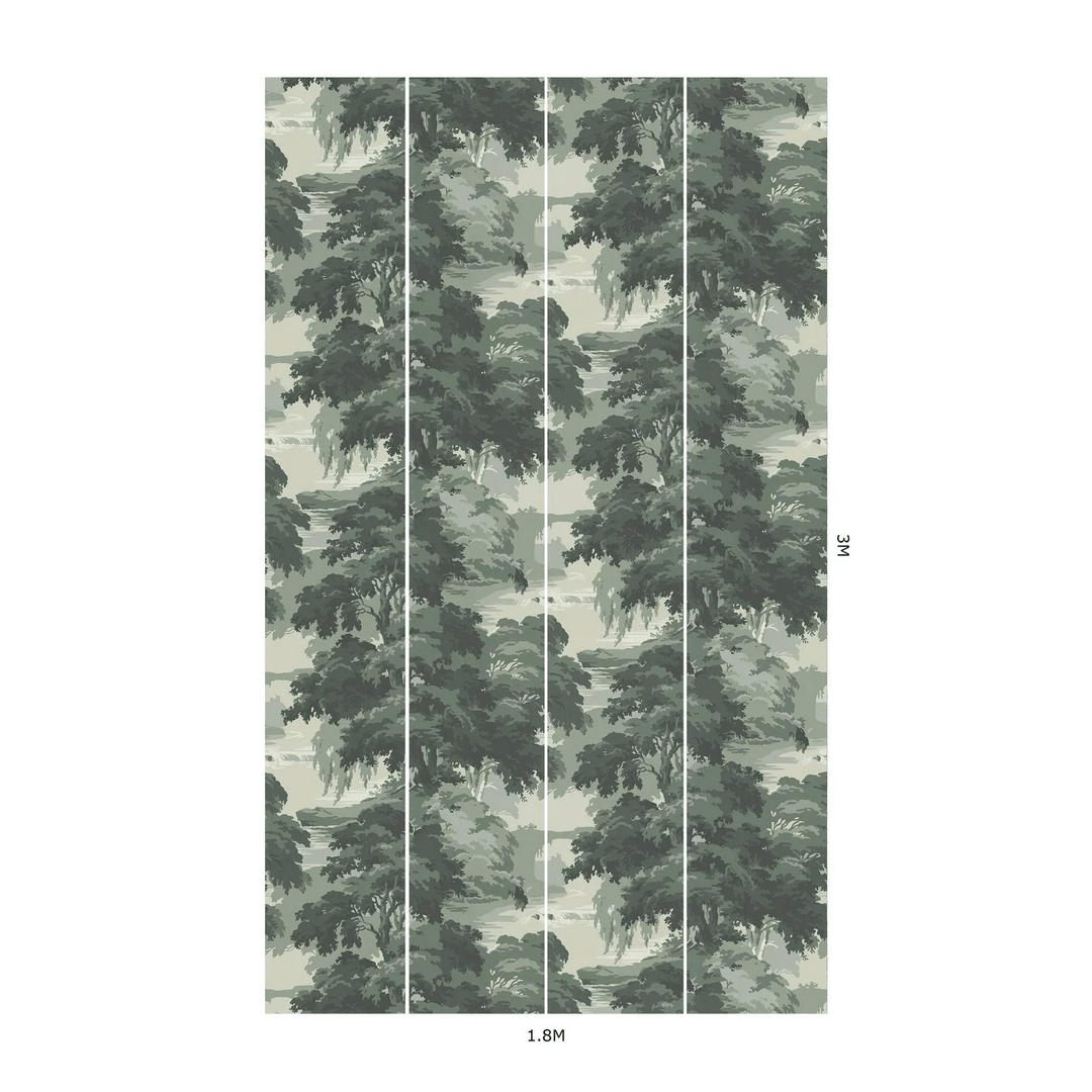 Tapeta krajobraz natury House of Hackney Reverie Verde