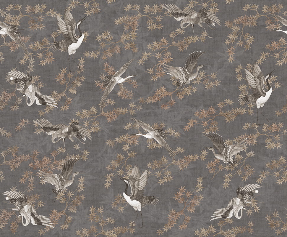 Fototapeta żurawie w locie London Art 17087-04 Sya Exclusive Wallpaper