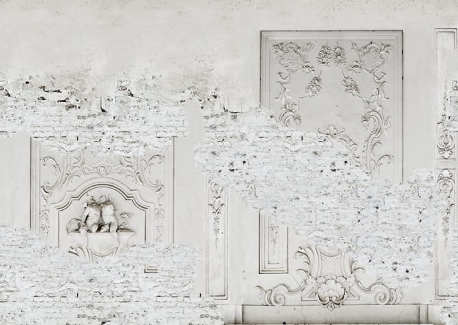 Fototapeta pałacowa ze zdobieniami Wall&Deco WDST1301 Stucco Contemporary