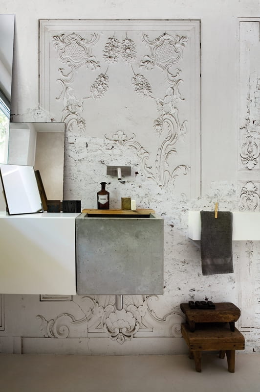 Fototapeta pałacowa ze zdobieniami Wall&Deco WDST1302 Stucco Contemporary