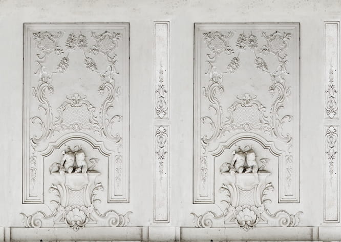 Fototapeta pałacowa ze zdobieniami Wall&Deco WDST1302 Stucco Contemporary