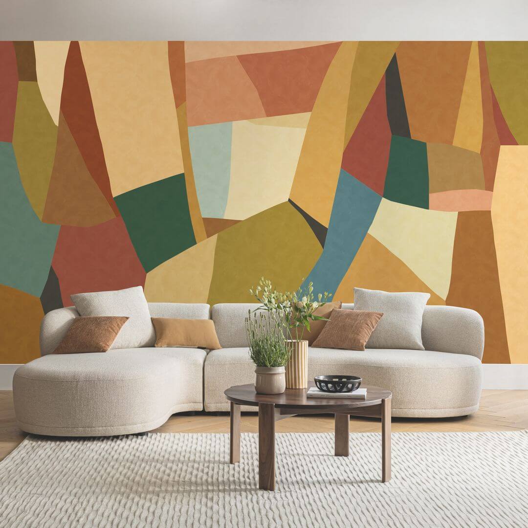 Mural geometryczne kształty Caselio SYM 107048802 L Tempo Symphony