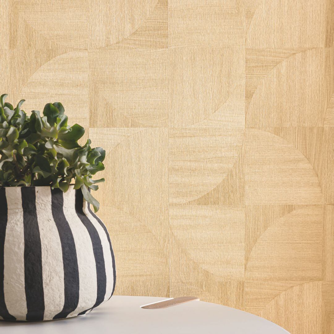 Tapeta geometryczna Caselio WOD 106821056 Structura Woodline