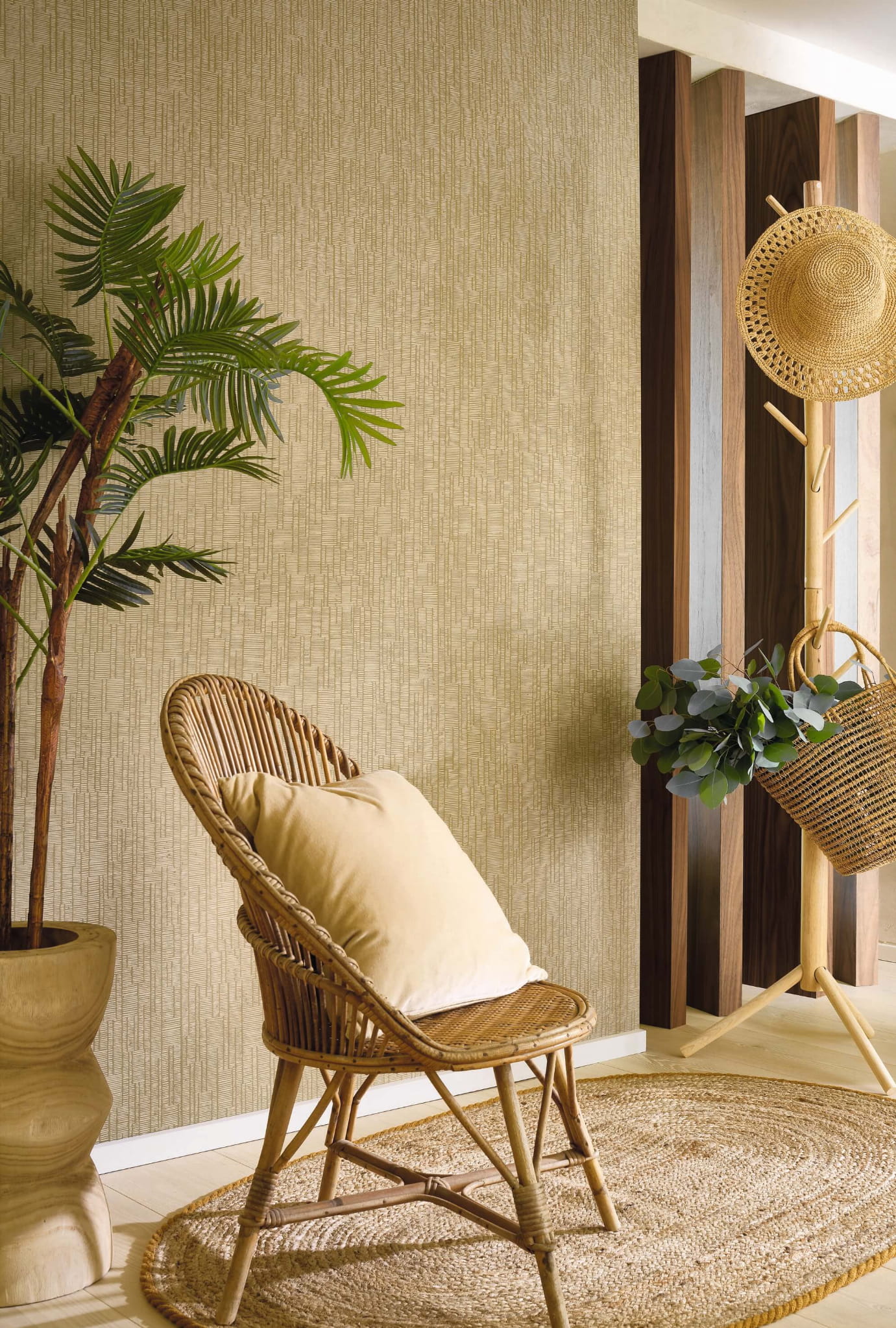 Tapeta z fakturą kredową Casadeco RIOC 87447584 Capri Rio
