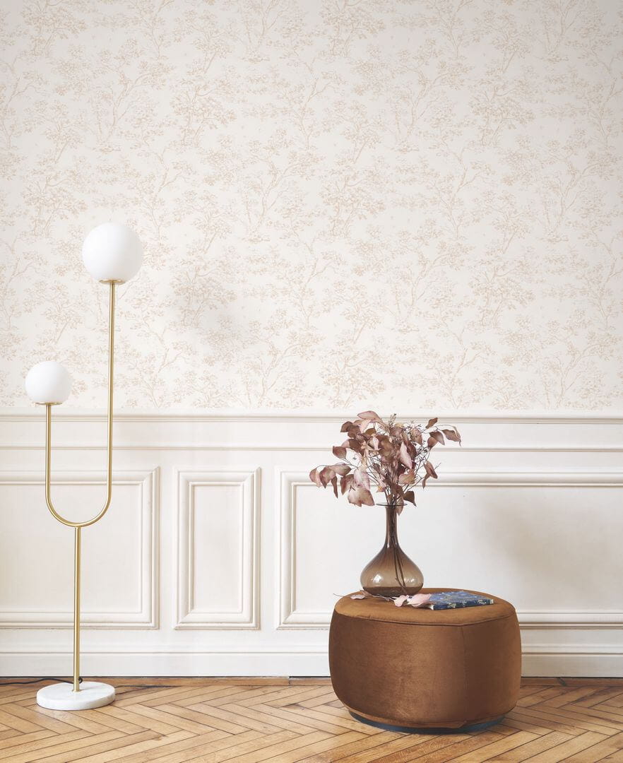Tapeta drzewa Casadeco BTJD 81521101 Arbre Les Belles Toiles De Jouy 2