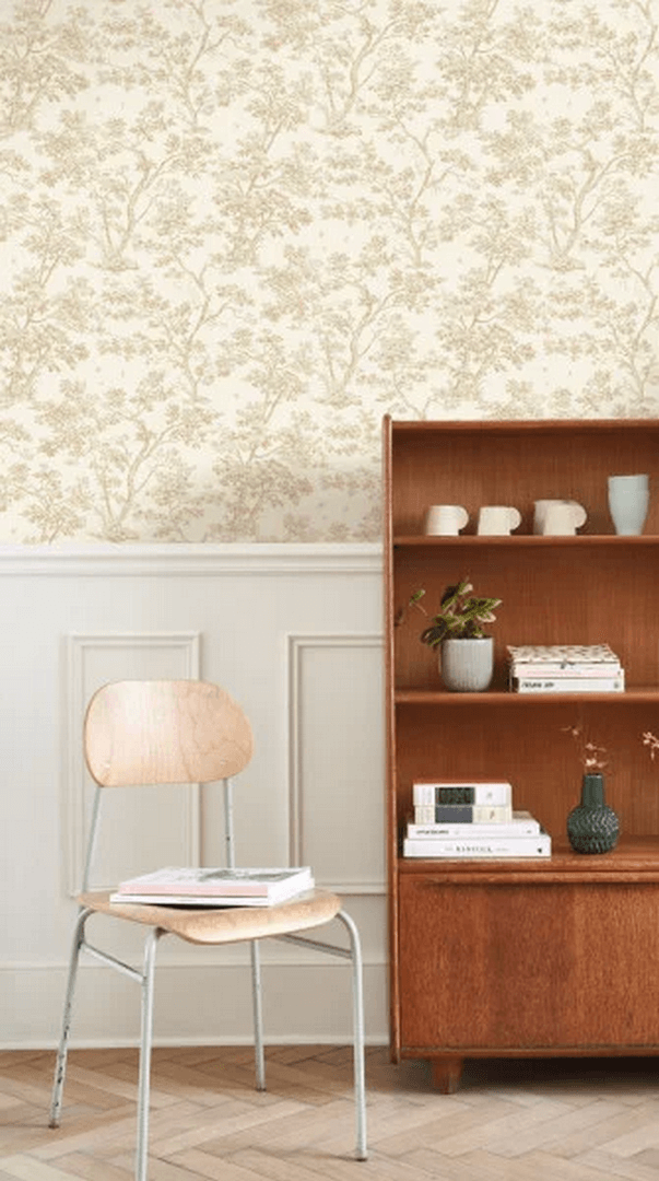 Tapeta drzewa Casadeco BTJD 81521122 Arbre Les Belles Toiles De Jouy 2