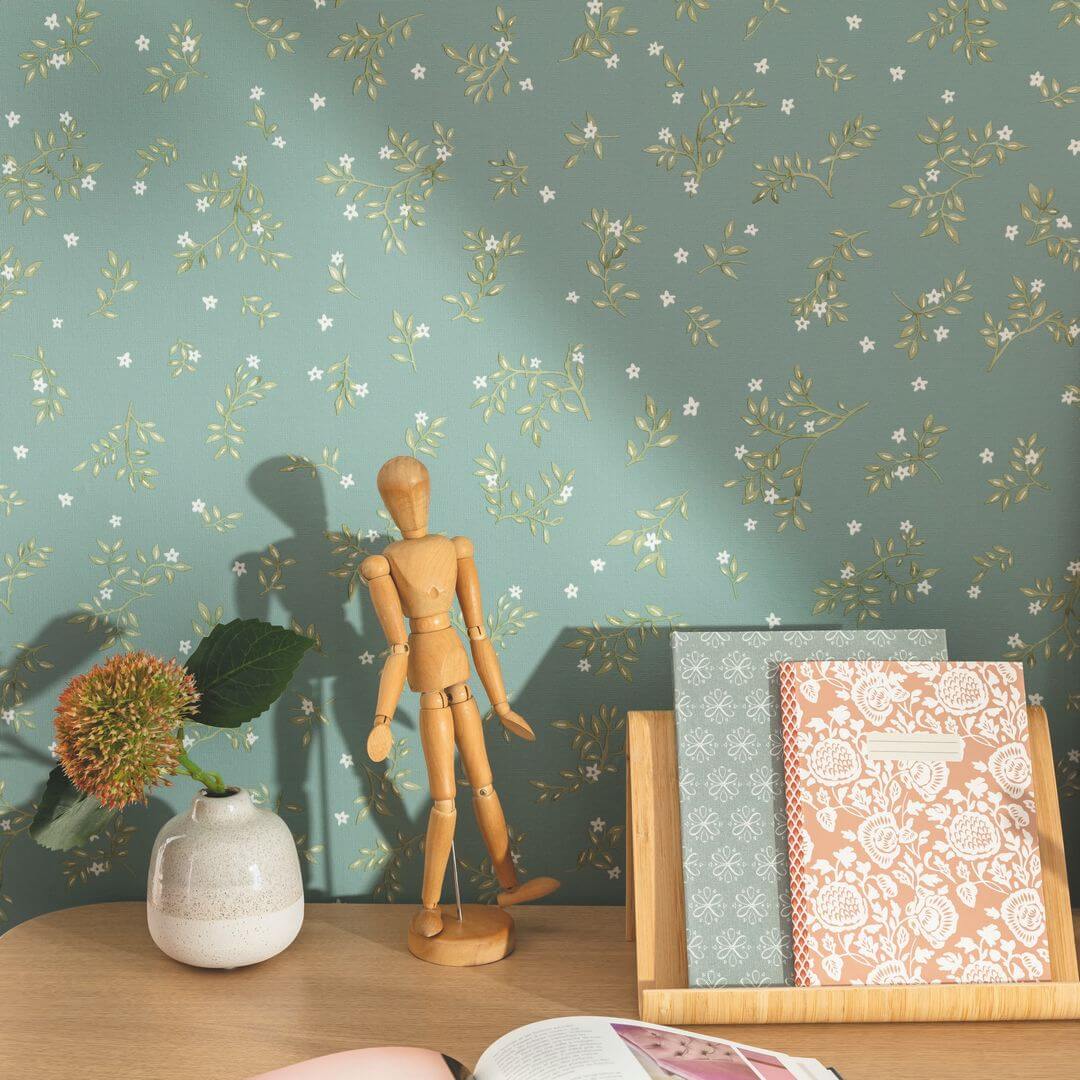 Tapeta gałązki i listki Caselio KBO 103646090 Callisto Kitchen Box