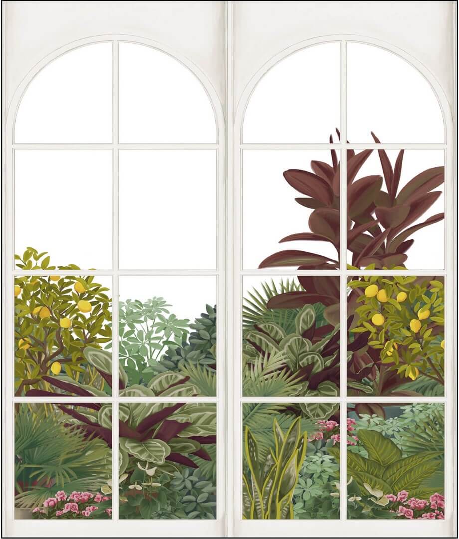 Mural Caselio KBO 106927225 S Verdant Cascade Kitchen Box