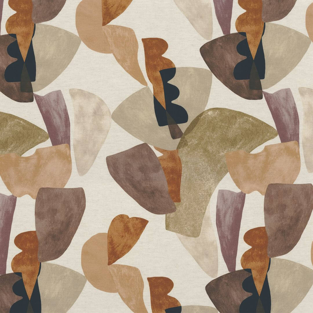 Tkanina z akwarelowym wzorem Camengo 12040347 Stokes Croft Artist