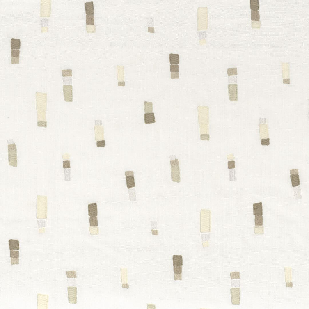 Tkanina dekoracyjna z akcentami haftu Camengo 12050154 Montpelier Hill Artist