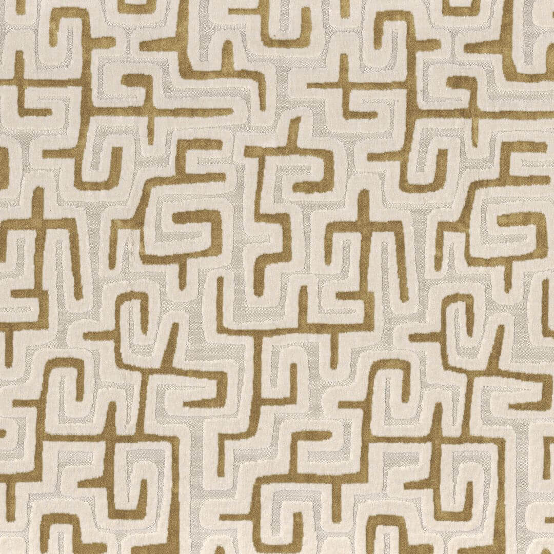 Tkanina aksamitna z geometrycznym wzorem Camengo 12070162 Clifton Artist