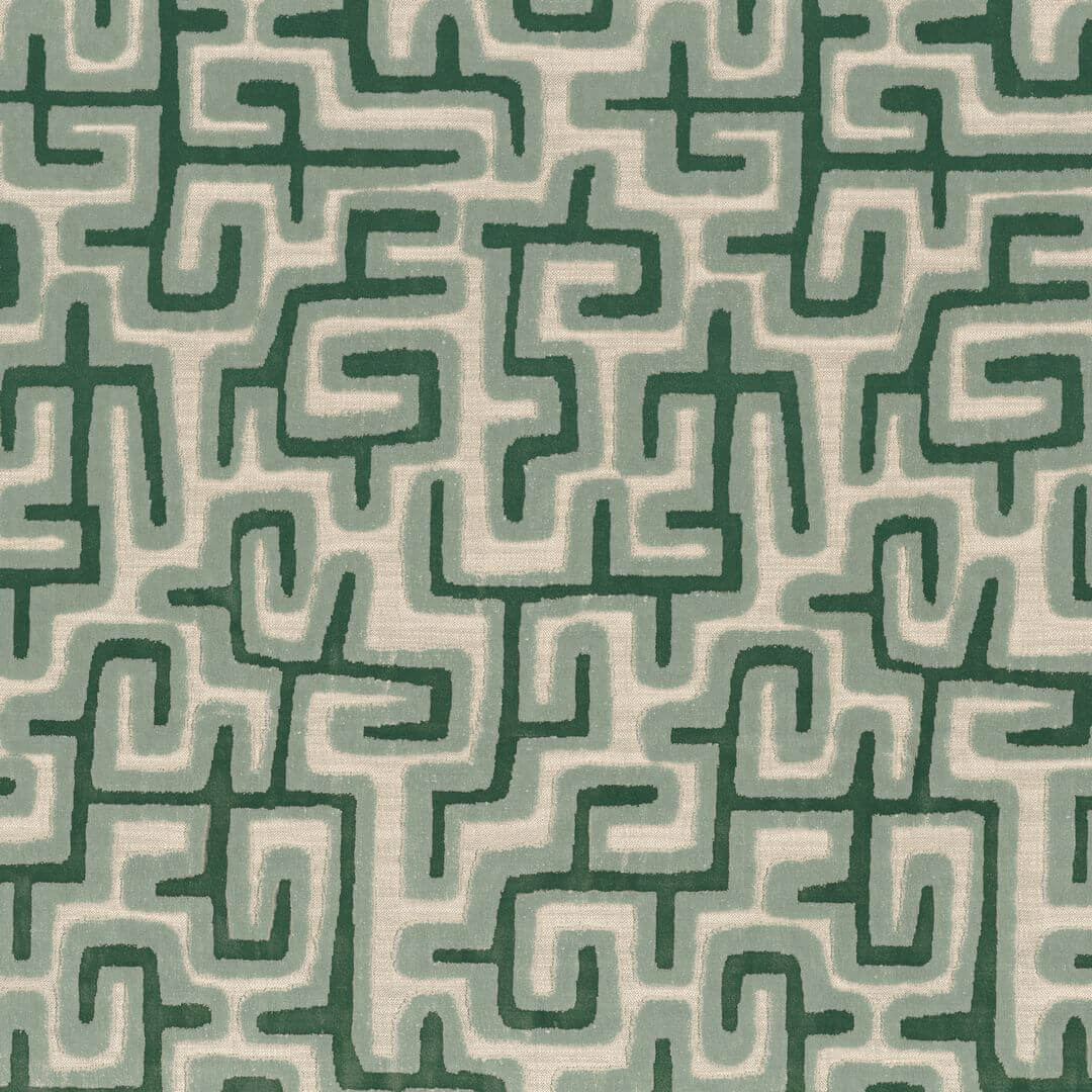 Tkanina aksamitna z geometrycznym wzorem Camengo 12070378 Clifton Artist