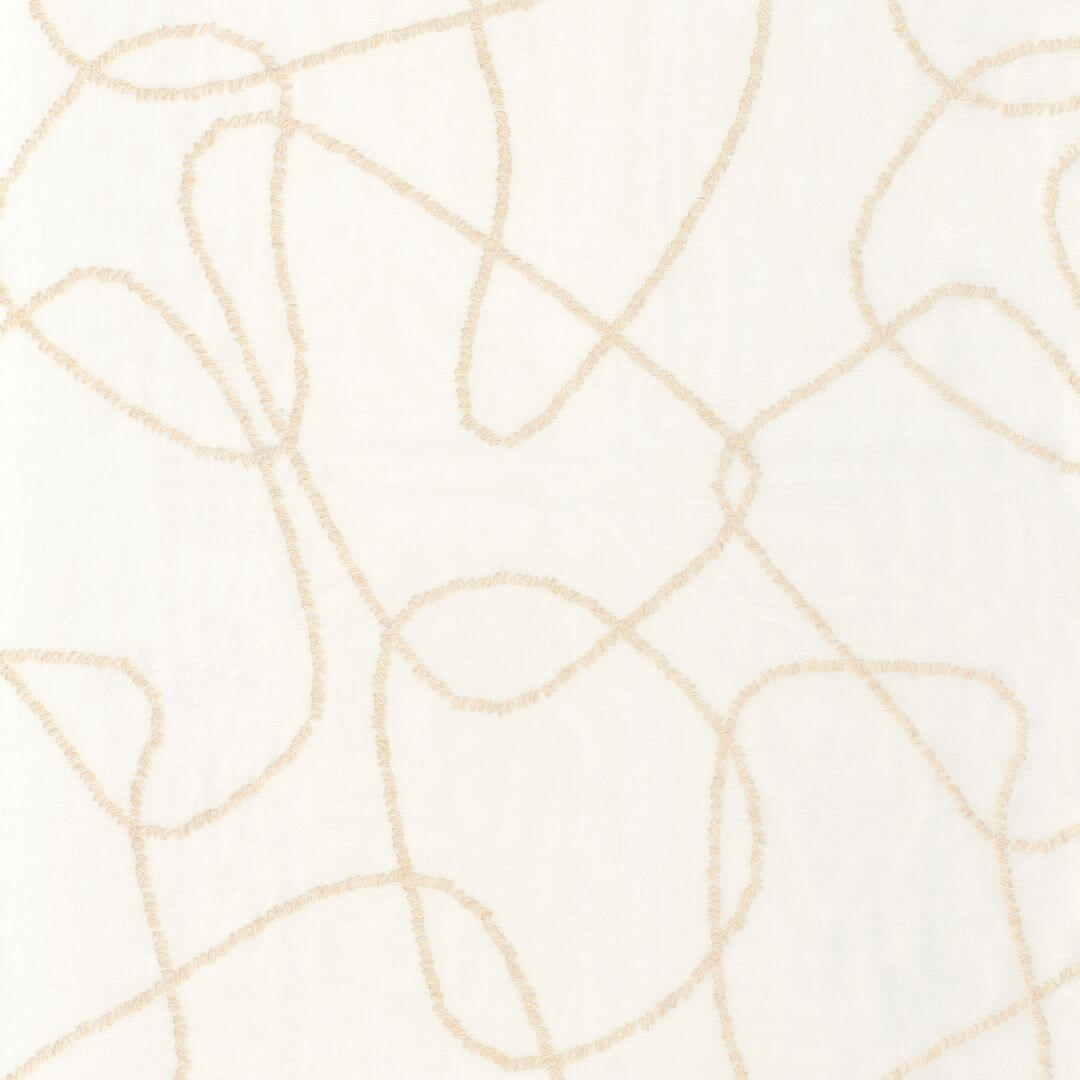 Tkanina haftowana z graficznym wzorem Camengo 12120277 Corn Street Artist - 288 cm szer.