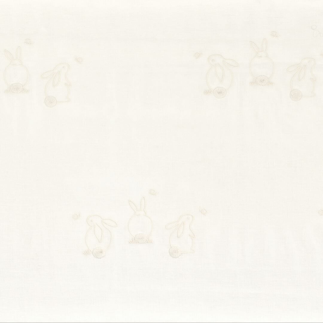 Tkanina haftowane króliczki Camengo 12590165 Eliott Les Petits Reves – 295 cm szer.