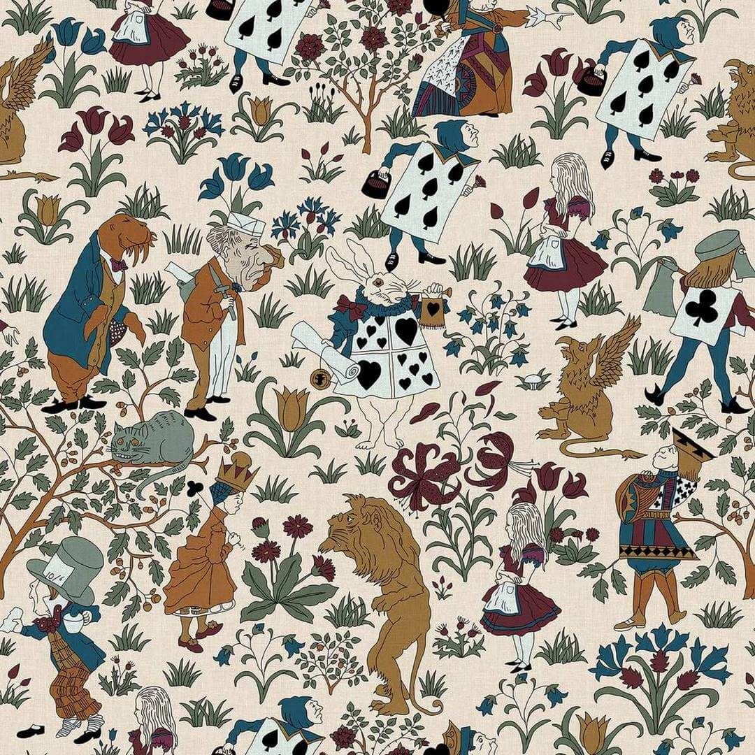 Tapeta bajkowa Alicja w Krainie Czarów House of Hackney Alice in Wonderland Achillea