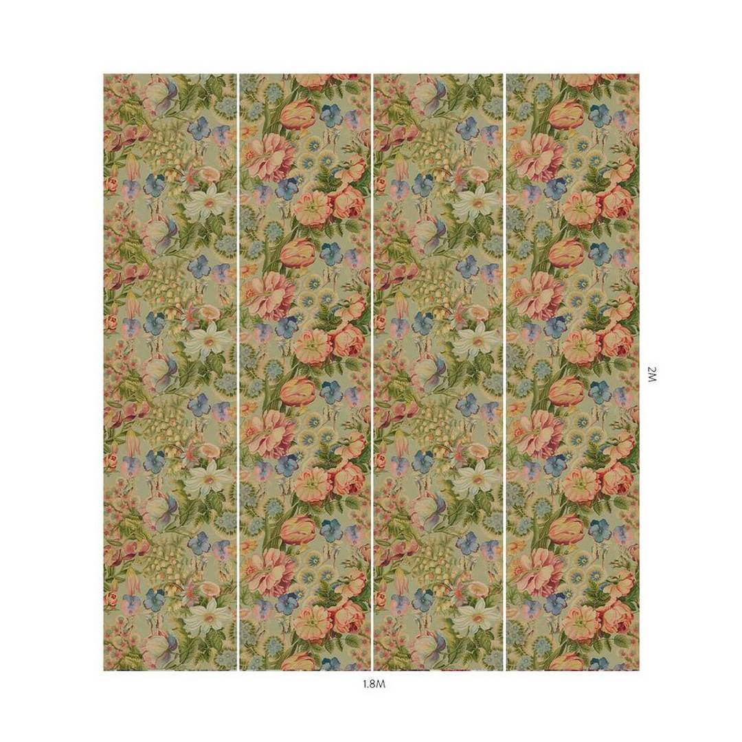 Tapeta w stylu vintage z kwiatami House of Hackney Amatoria Apple