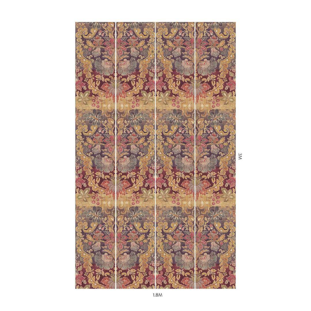 Tapeta ornamentalna w stylu pałacowym House of Hackney Andastra Almandine