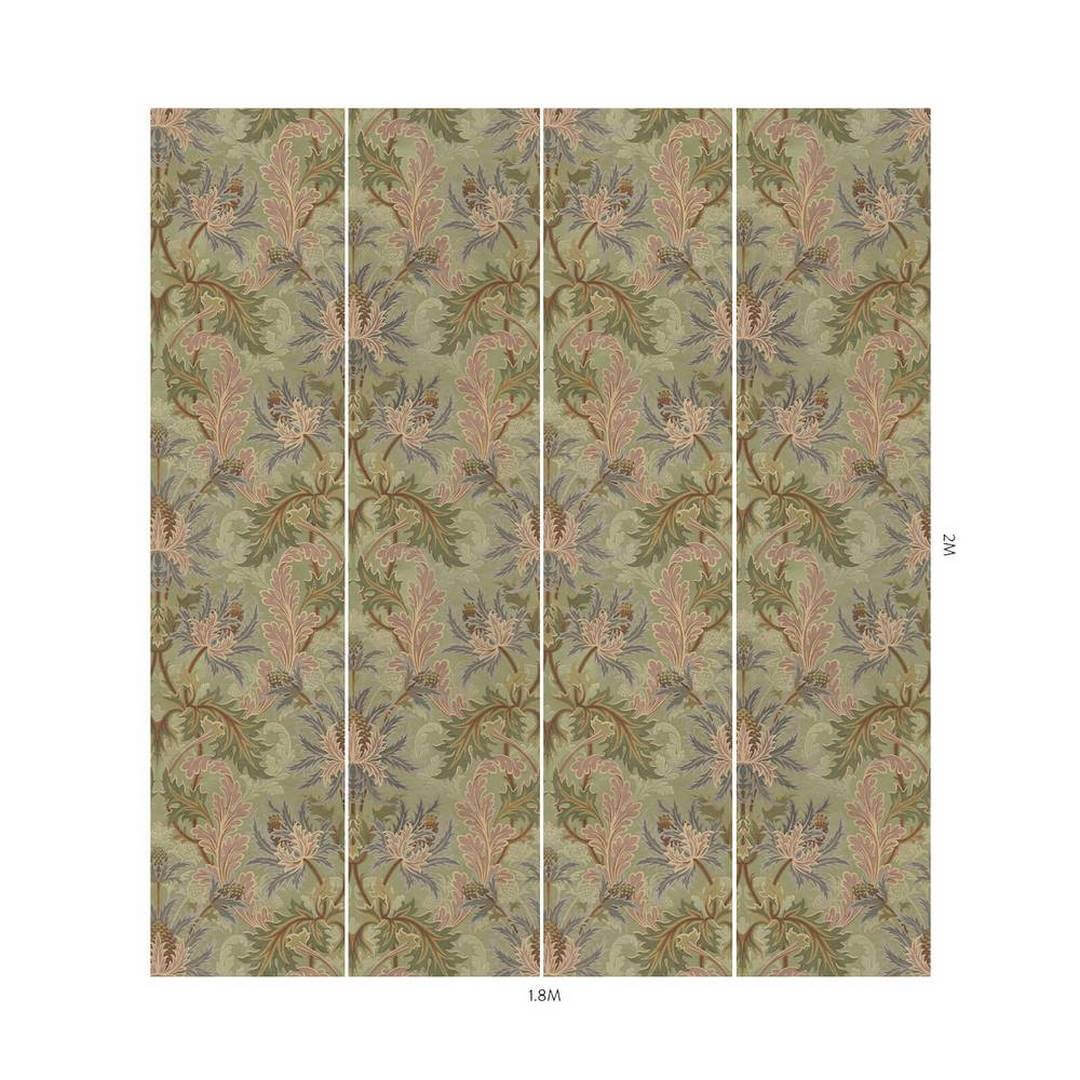Tapeta damaskowa roślinna House of Hackney Aquifolia Apple