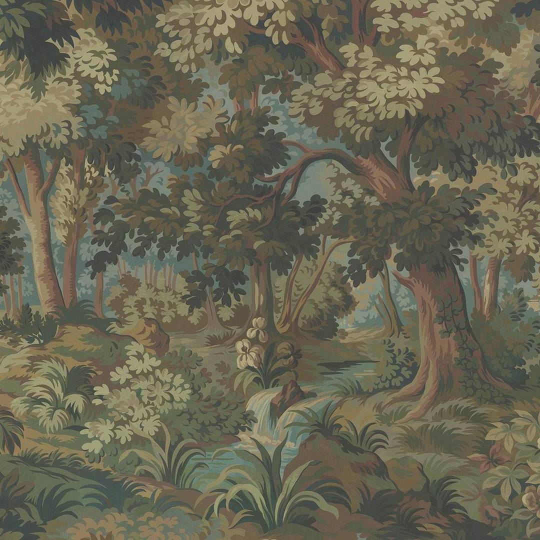 Tapeta pejzaż leśny House of Hackney Arborea Autumn