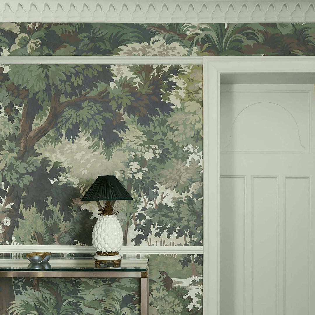 Tapeta pejzaż leśny House of Hackney Arborea Verde