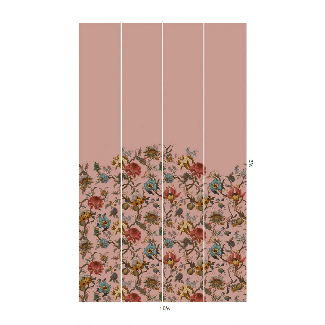 Tapeta pnące kwiaty House of Hackney Artemis Climbing Blush