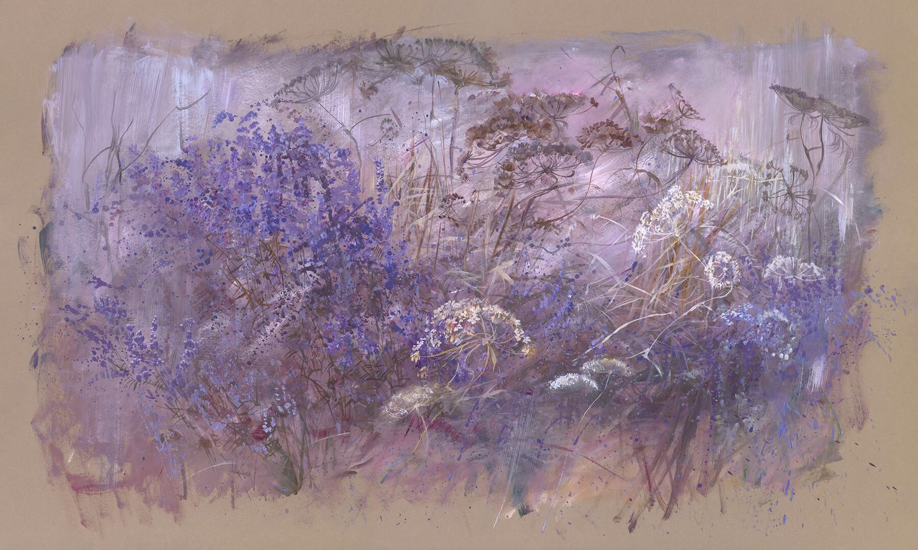 Fototapeta artystyczna łąka Wonderwall Suren 35033807