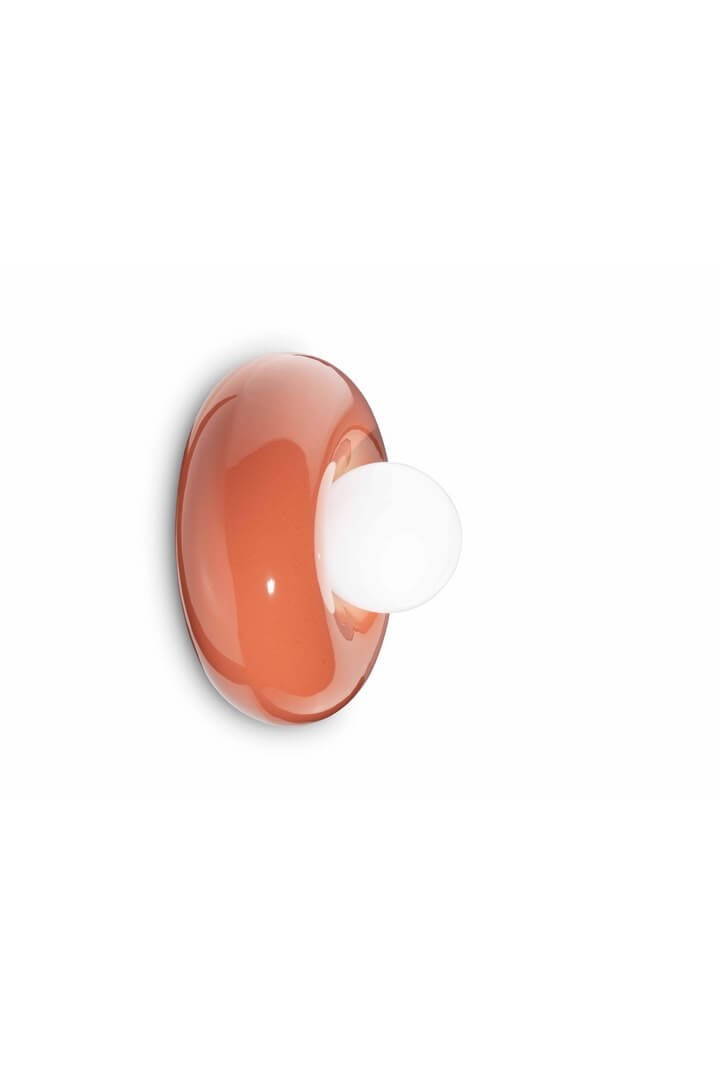 Kinkiet ceramiczny Ferroluce C2750 Arancio Poke BumBum Deco