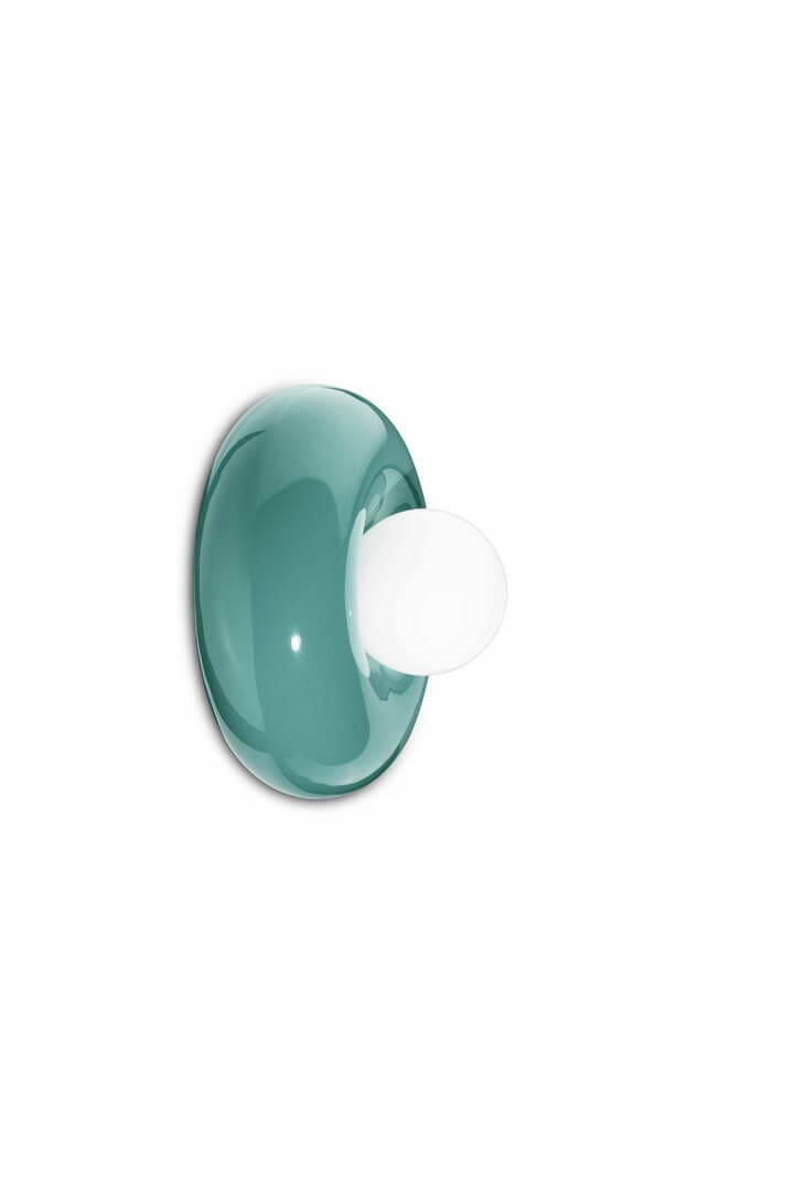 Kinkiet ceramiczny Ferroluce C2750 Turchese BumBum Deco