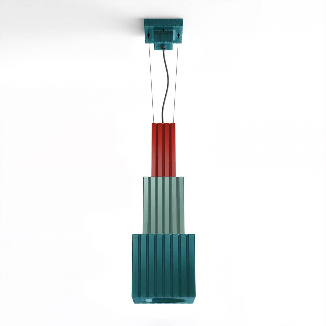 Lampa wisząca ceramiczna modułowa Ferroluce C2832 Mix Metra Deco