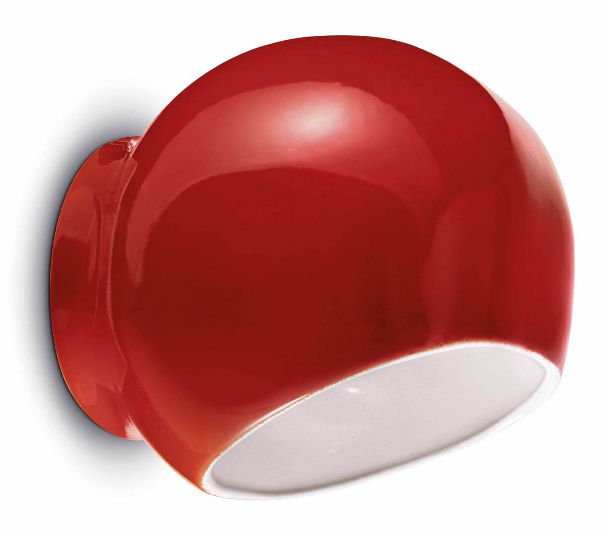 Kinkiet ceramiczny Ferroluce C2553 Rosso Ayrton Deco