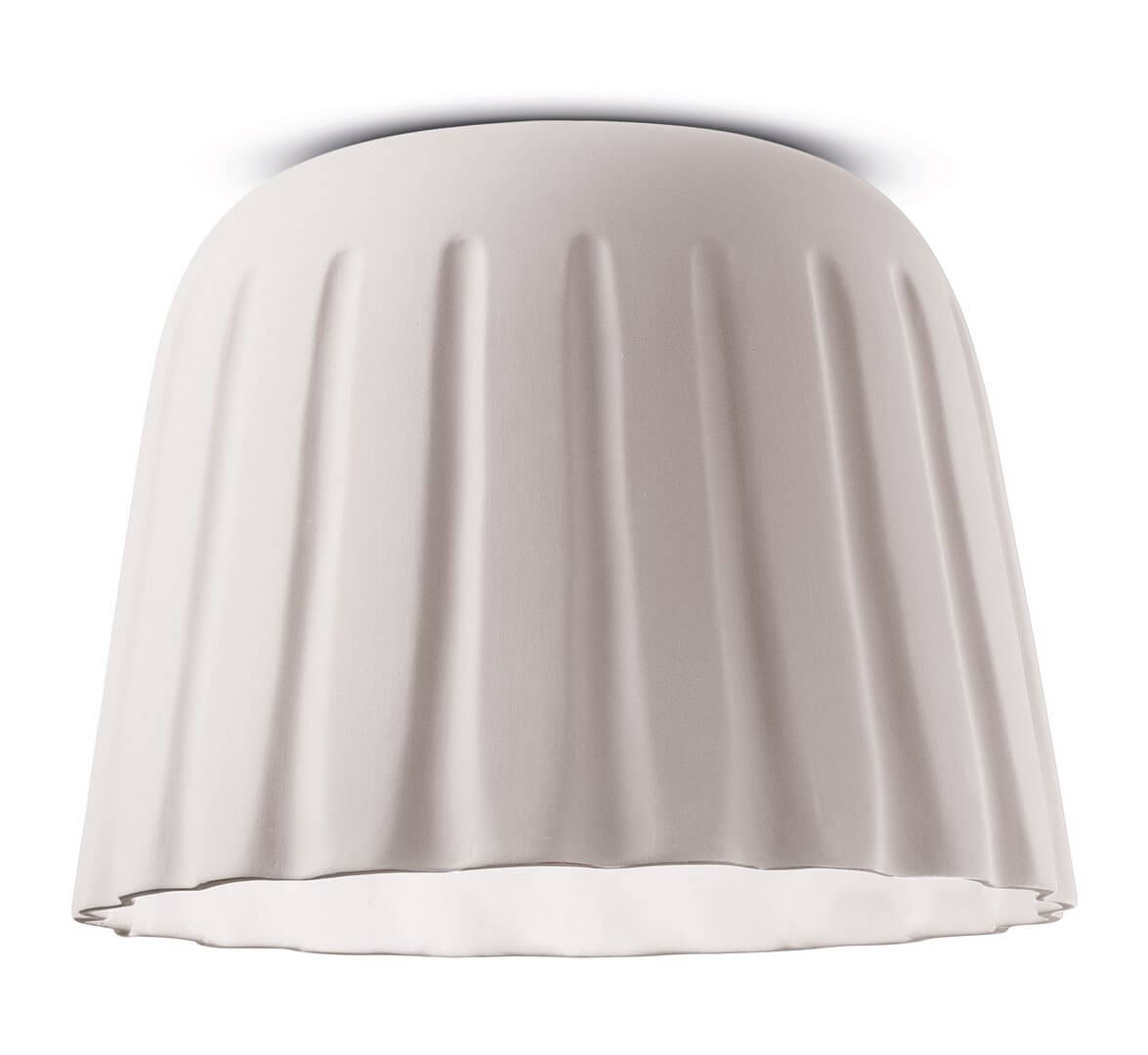 Lampa sufitowa / plafon Ferroluce C2573 Bianco Naturale Madame Gres Deco