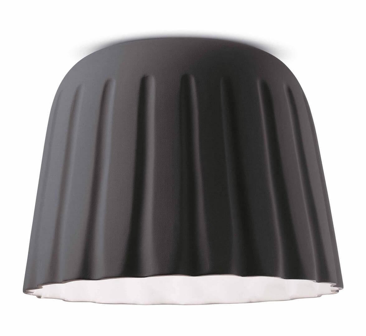 Lampa sufitowa / plafon Ferroluce C2573 Grigio Nerastro Madame Gres Deco