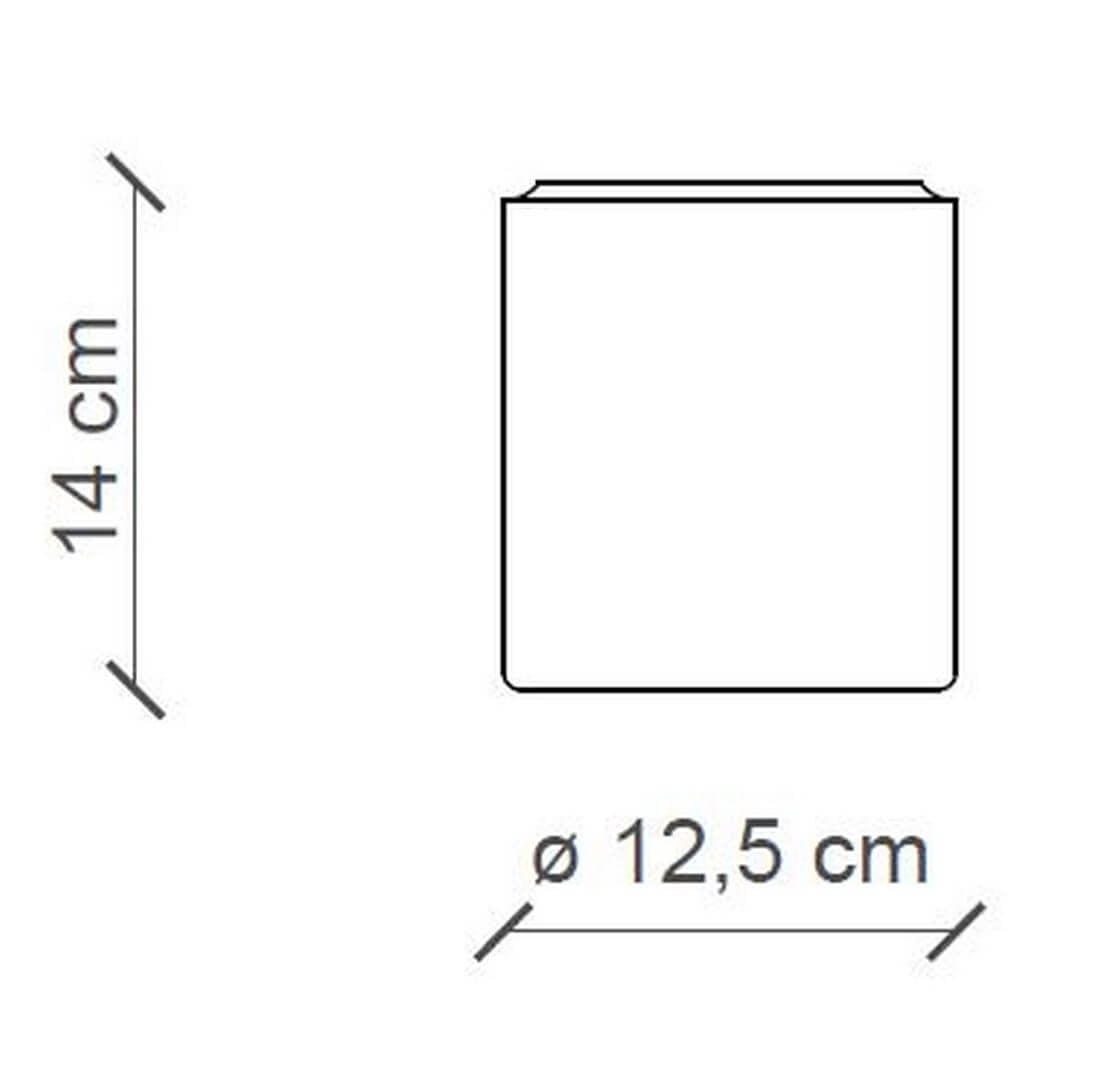 Lampa ceramiczna sufitowa punktowa Ferroluce C986 Giallo Limone PI Deco
