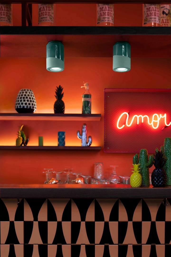 Lampa ceramiczna sufitowa punktowa Ferroluce C986 Giallo Limone PI Deco