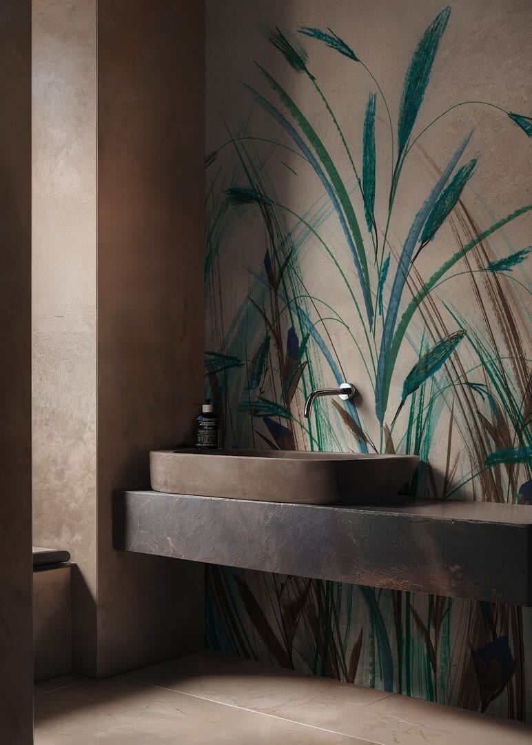 Fototapeta z motywem traw Wall&Deco WET_AD2502 Arundo WET SYSTEM 2025