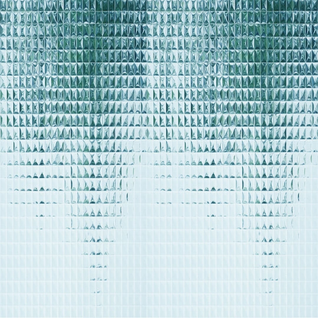 Fototapeta z motywem luksferów Wall&Deco WET_SK2501 Skin WET SYSTEM 2025