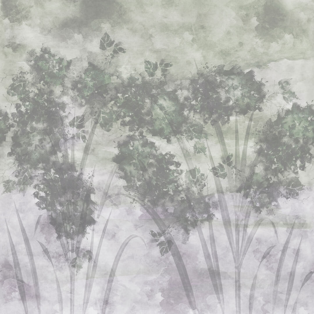 Fototapeta z motywem drzew i liści Wall&Deco WET_TC2502 Tree Canopy WET SYSTEM 2025
