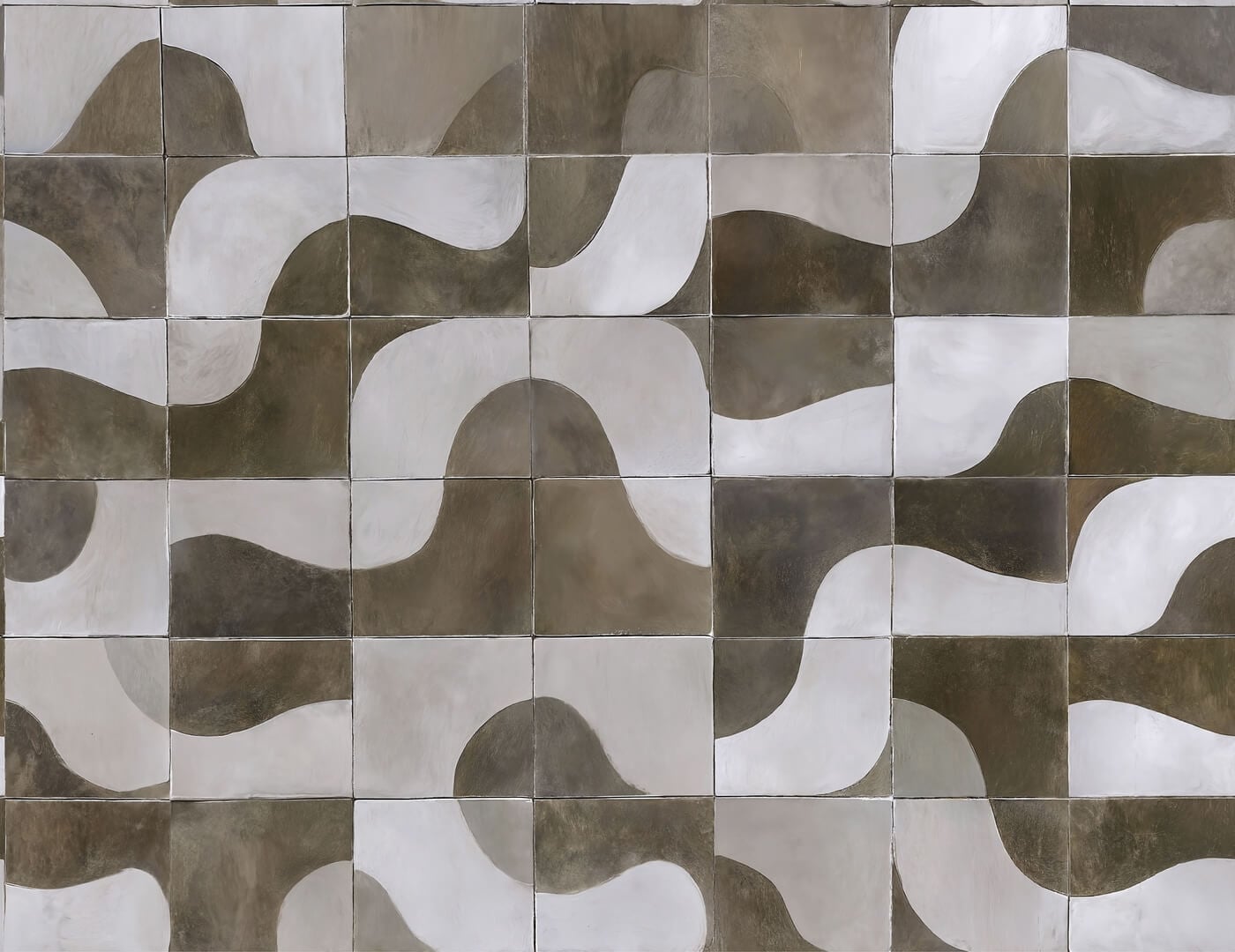 Fototapeta geometryczne fale Wall&Deco OUT_CS2501 OUT Systen 2025