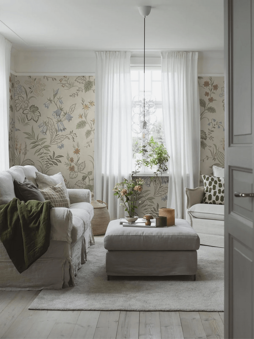 Mural sielski ogród Boras Tapeter Studio 9739W Folklore Grand