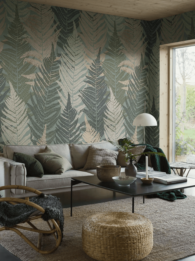 Mural liście paproci Boras Tapeter Studio 9756W Fern Forest Grand