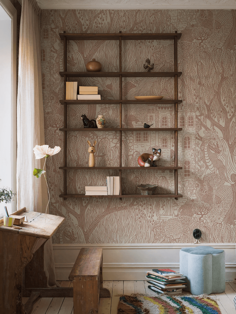 Mural smoki i zamki Boras Tapeter Studio 9763W Kingdom Of The Weeping Willow Grand