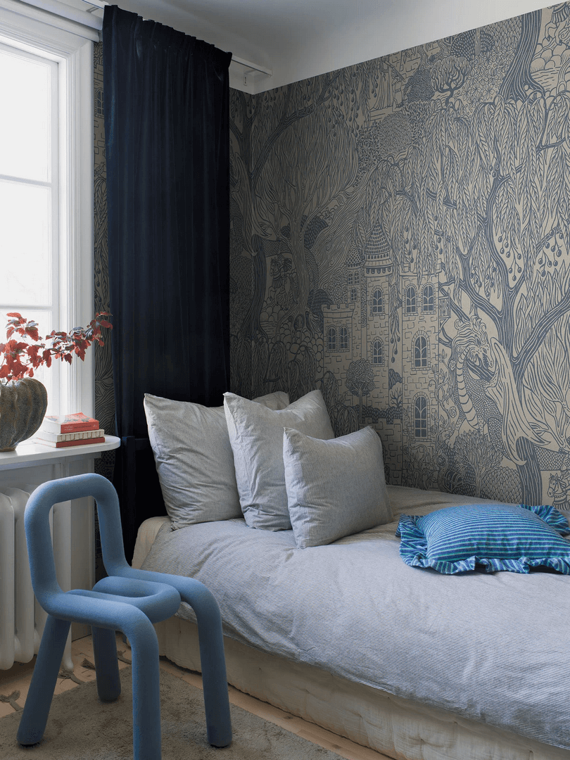 Mural smoki i zamki Boras Tapeter Studio 9764W Kingdom Of The Weeping Willow Grand