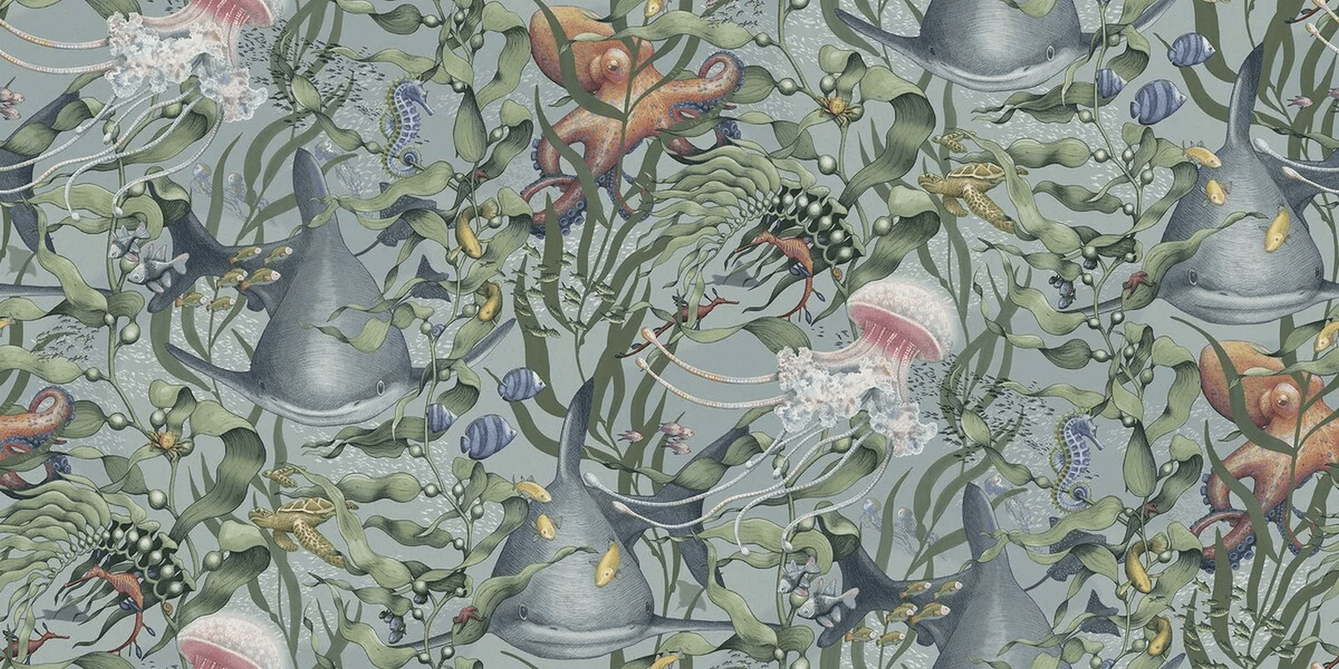 Mural podwodny świat Boras Tapeter Studio 9769W Underwater Magic